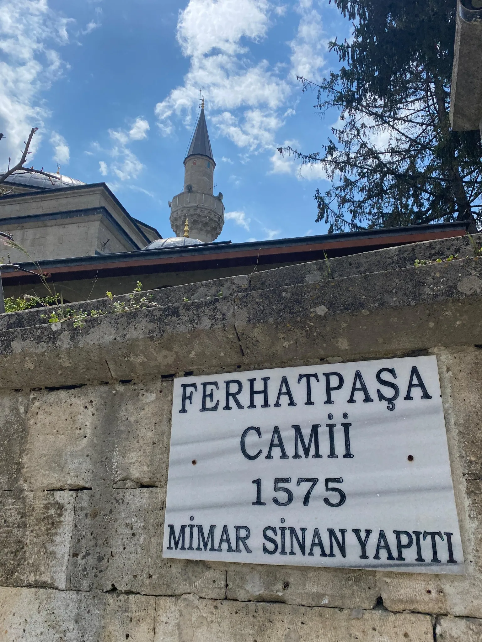 Ferhatpaşa Camii Çatalca’da Nerede ve Nasıl Gidilir? 5 Ferhatpaşa Camii Çatalca 1575 Mimar Sinan Eseri