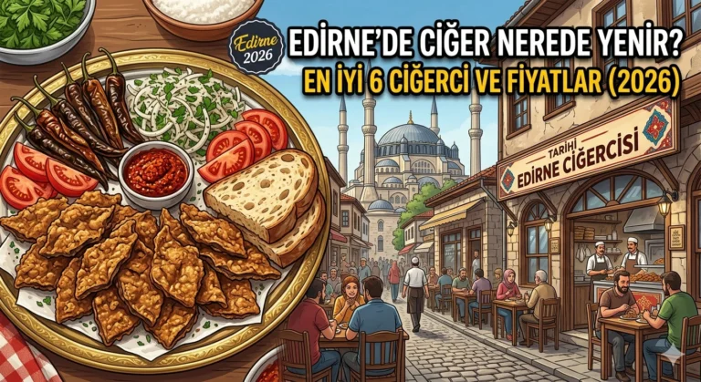 Edirne’de Ciğer Nerede Yenir? En İyi 6 Ciğerci ve Fiyatlar (2026)