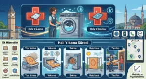 Çatalca halı yıkama süreci ve profesyonel halı temizleme hizmetleri